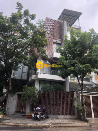 Bán nhà đẹp, hầm, trệt, 3 lầu, góc 2 mặt tiền view sông và công viên, kdc an phú hưng, p. tân phong