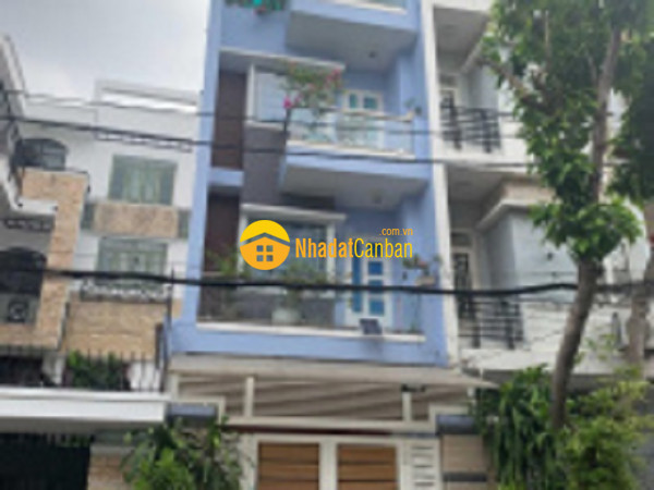 Ban nha hxh ha 400tr, hâu giang, p4, tân binh, 91m2, 5 tâng, co hâm, tăng nôi thât.