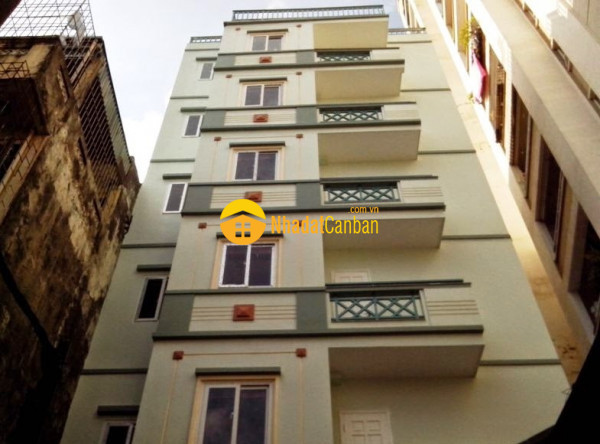 Bán toà căn hộ dịch vụ trần duy hưng, 103m2 x 7 tầng thang máy, 22 phòng, mt 10m, 23 tỷ