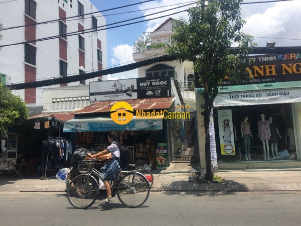 Nhà 5x25m đường lê văn lương phường tân phong q7.